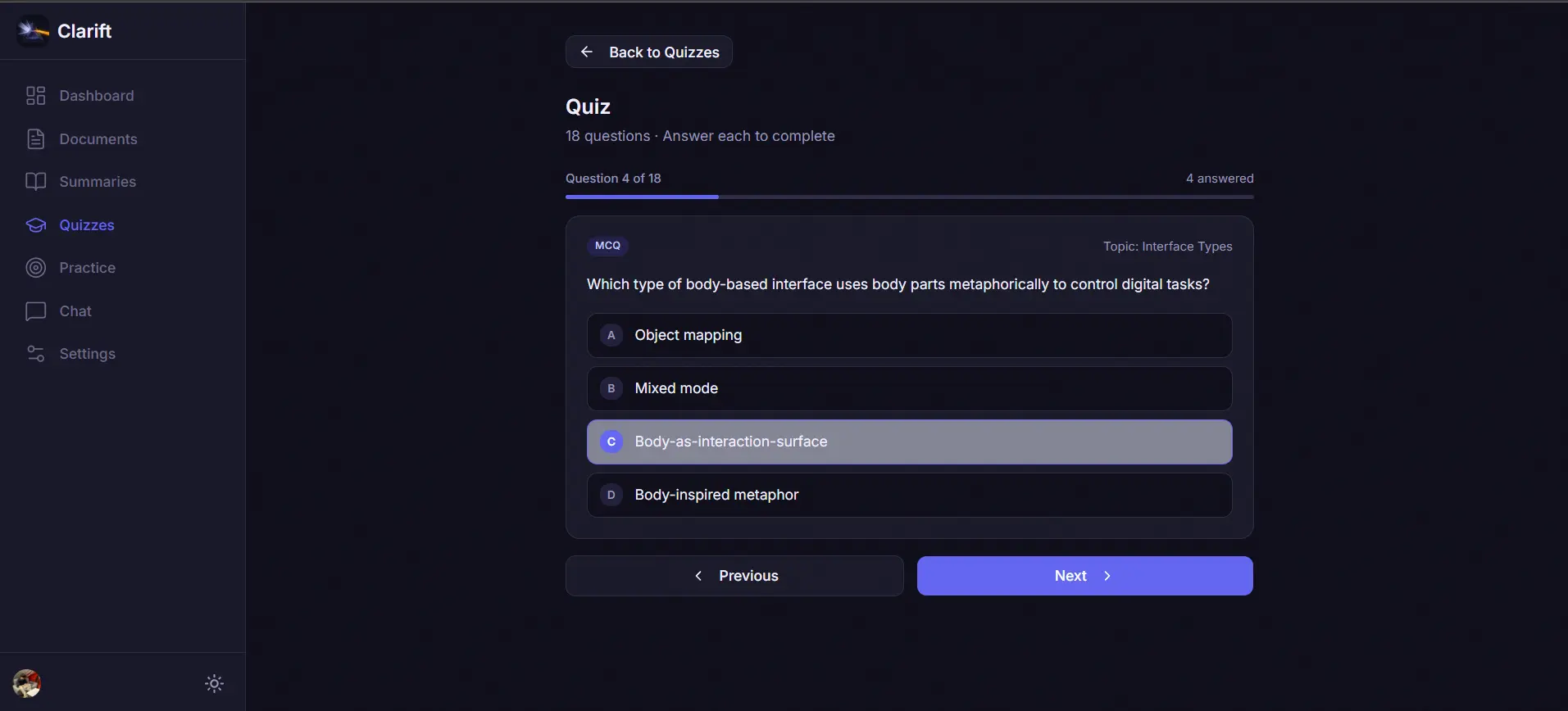Clarift — screenshot 5