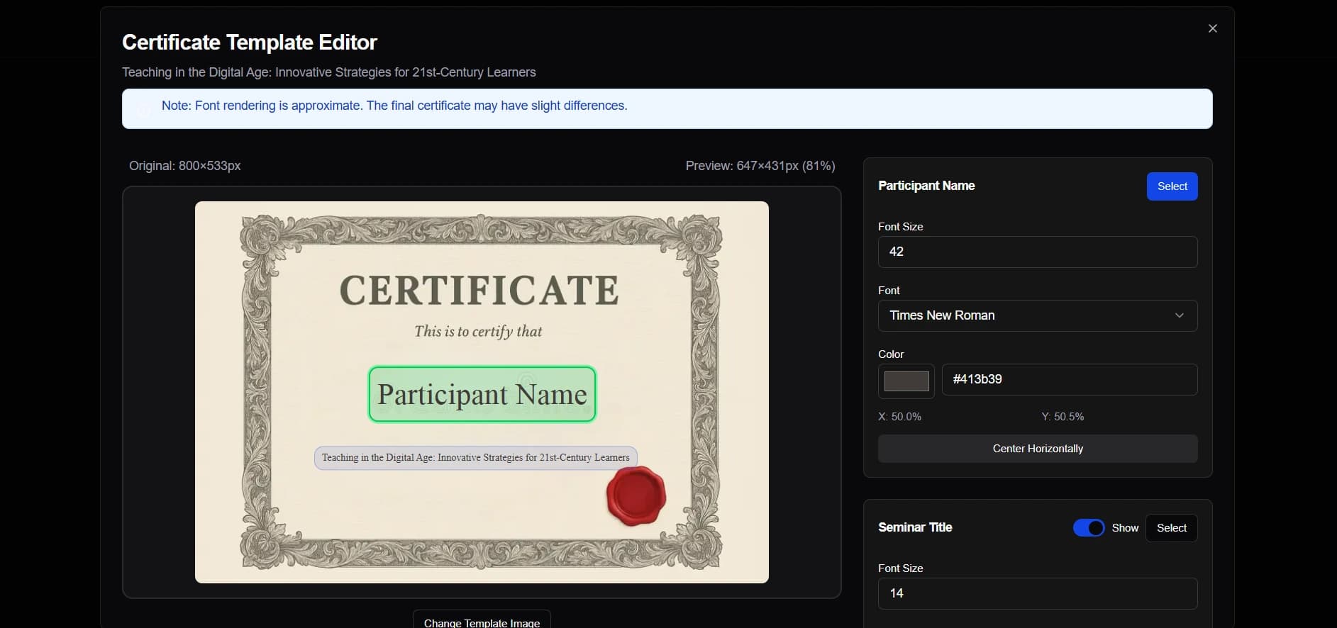 The Podium — screenshot 6