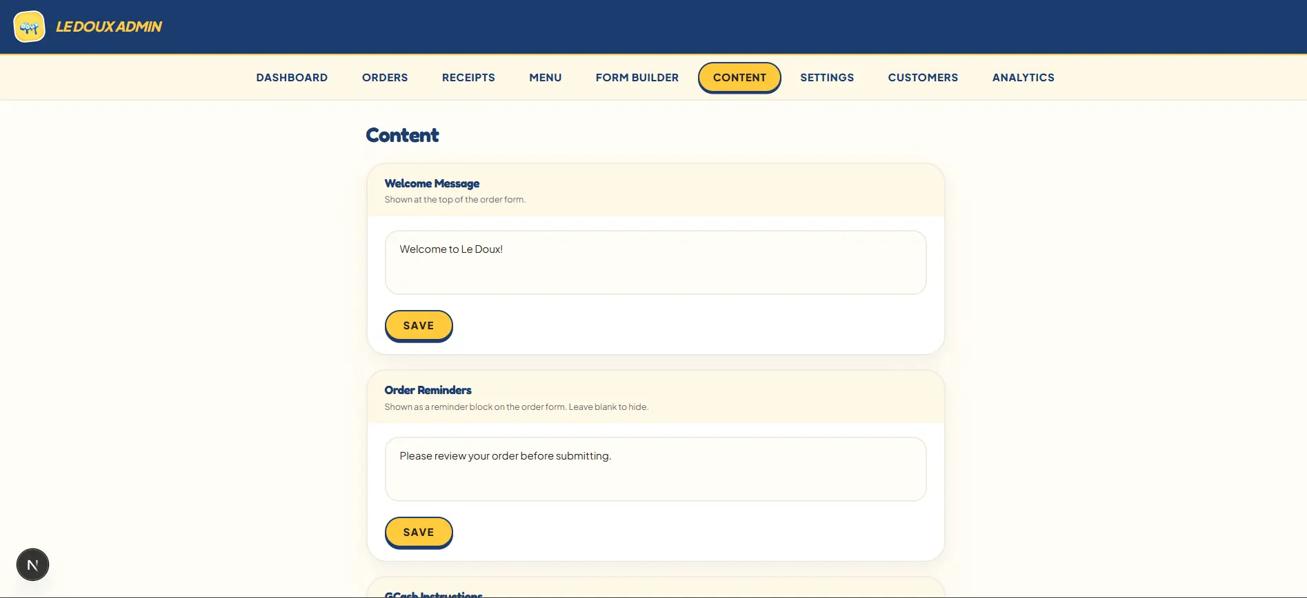 Le Doux — screenshot 2