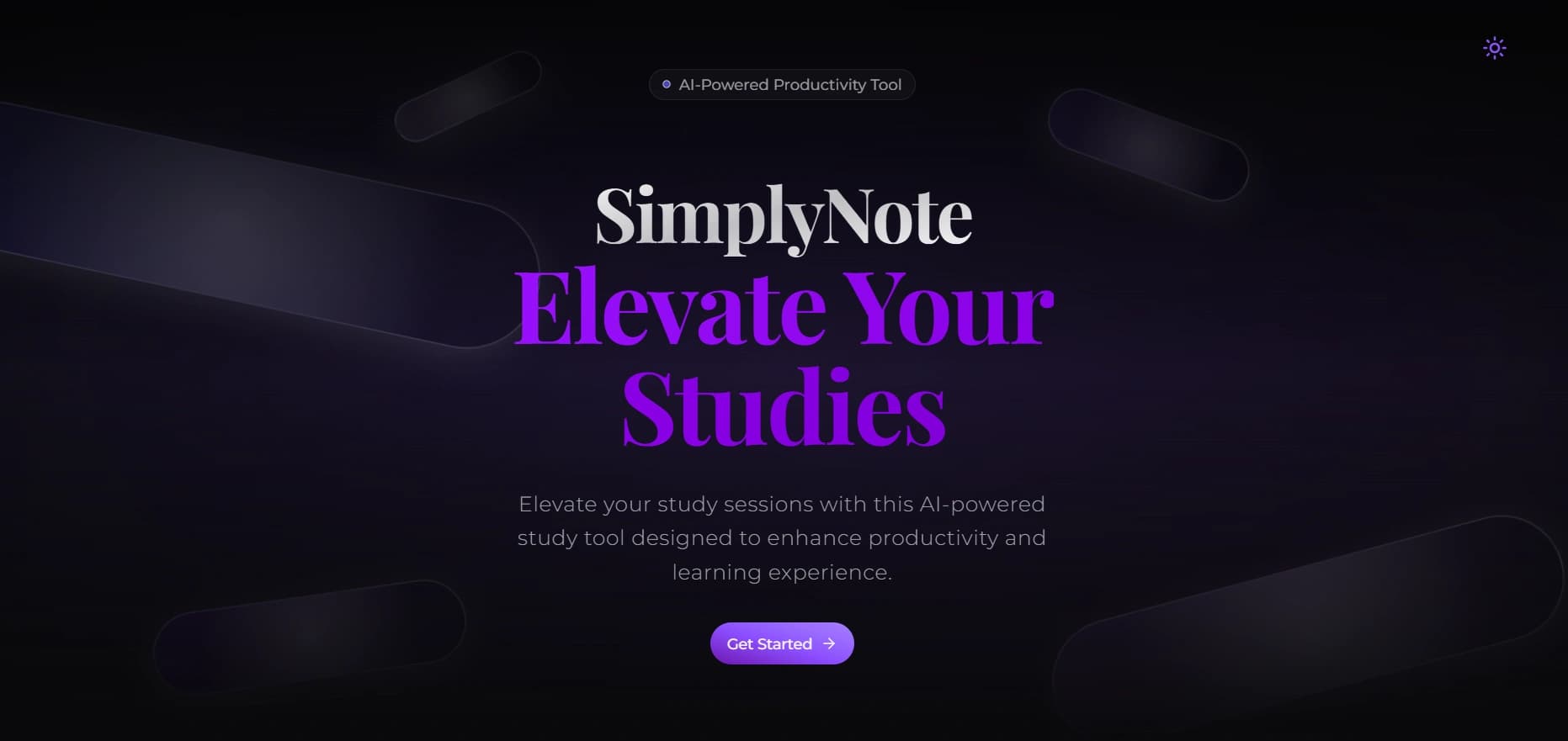 SimplyNote — application screenshot